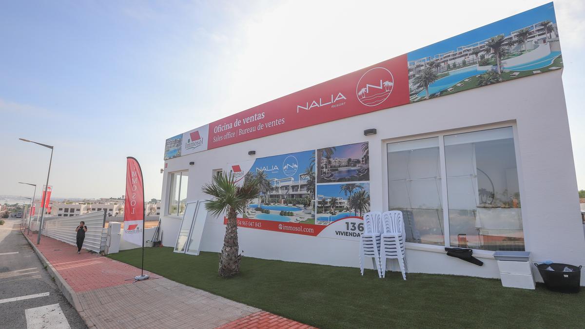 Oficinas de Nalia Resort, en Los Balcones de Torrevieja.