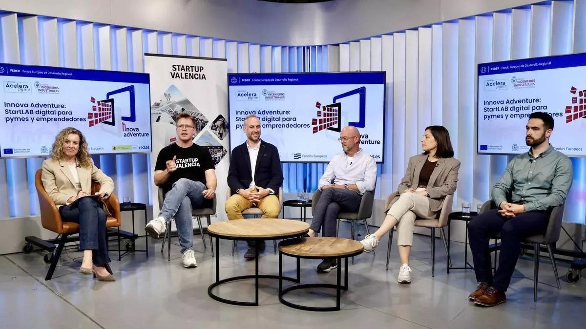 Silvia Tomás, Andrés Soler, Jordi Oliver, Orfeo Balboa, Lucía Calabria y Miguel Ángel Díez.