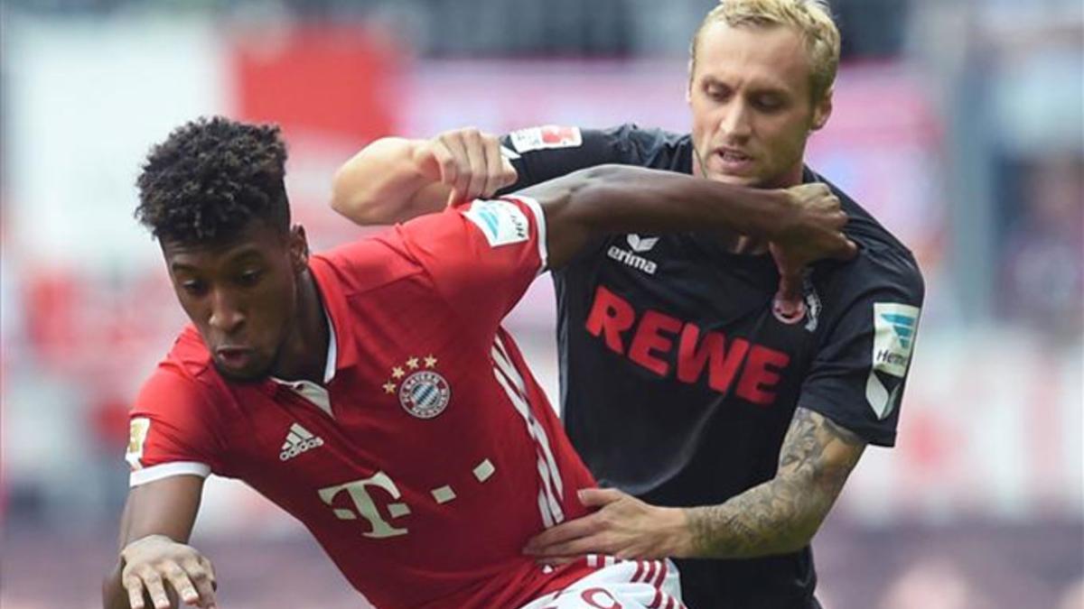 Coman juega su segunda temporada cedido en el Bayern por la Juventus