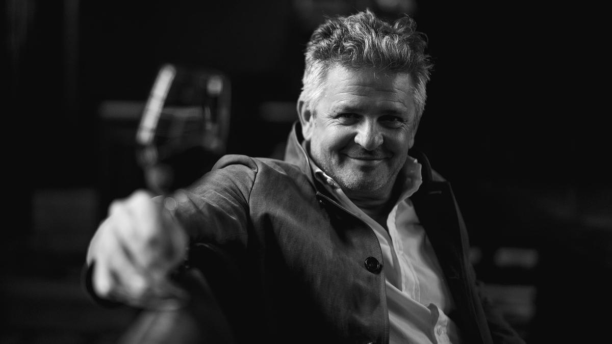 Álvaro Palacios, en La Llotja de Mar.