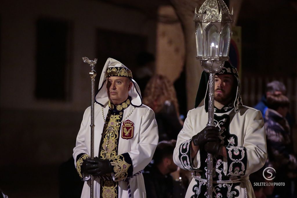 Las imágenes de la Procesión del Silencio en Lorca