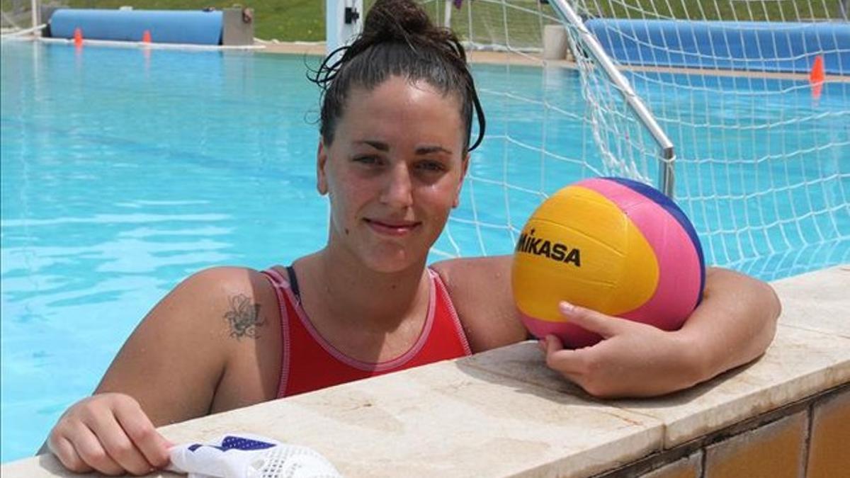Maica García, la mejor jugadora de waterpolo de Europa en 2014