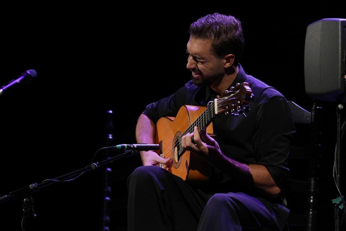 Ángel Flores, guitarrista ganador del 24 Concurso Nacional de Arte Flamenco de Córdoba.