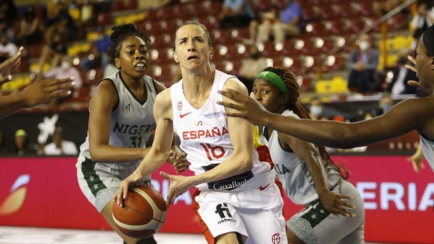 Torneo de selecciones de baloncesto femenino: España - Kenia