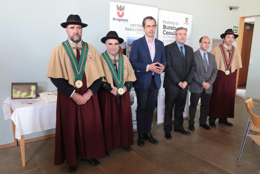 Zamora y Braganza, en la Feria del Butelo