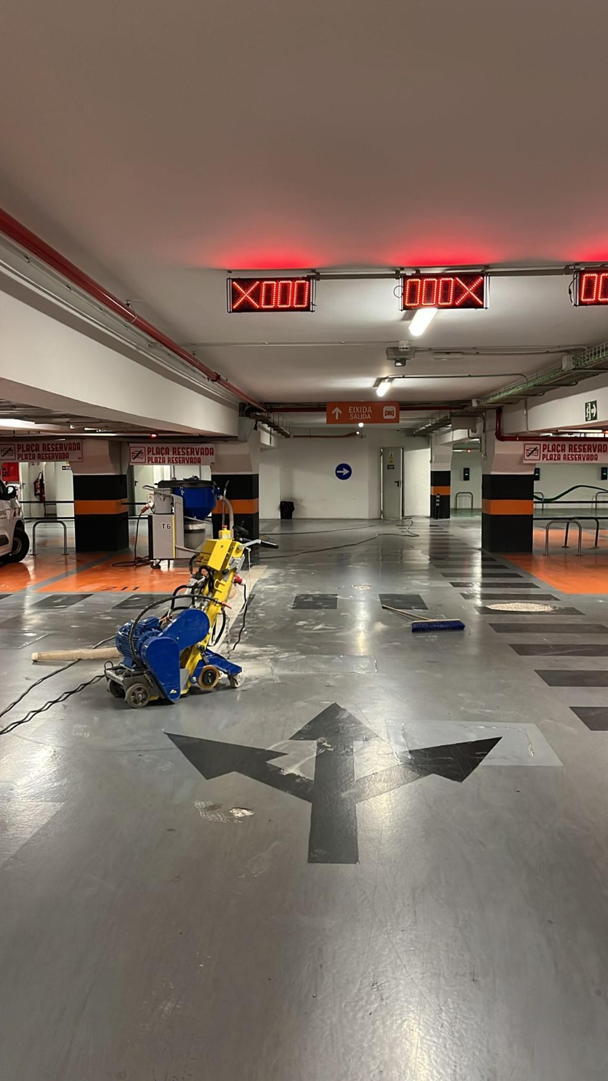Arranca el acondicionamiento del parking de la Plaza de la Reina