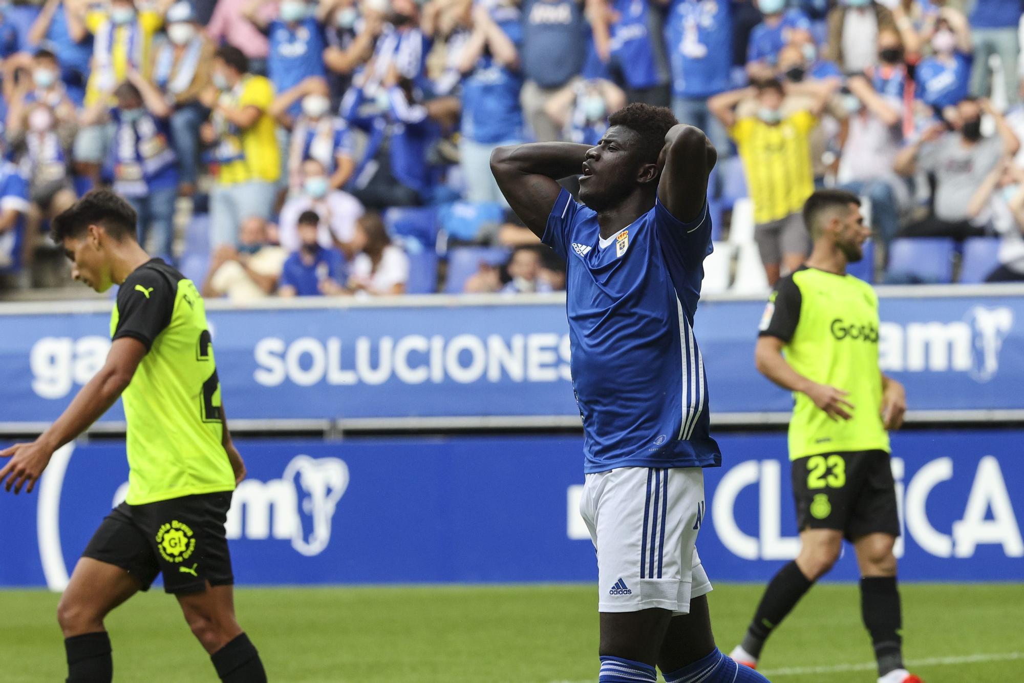 Real Oviedo - Girona, en Imágenes