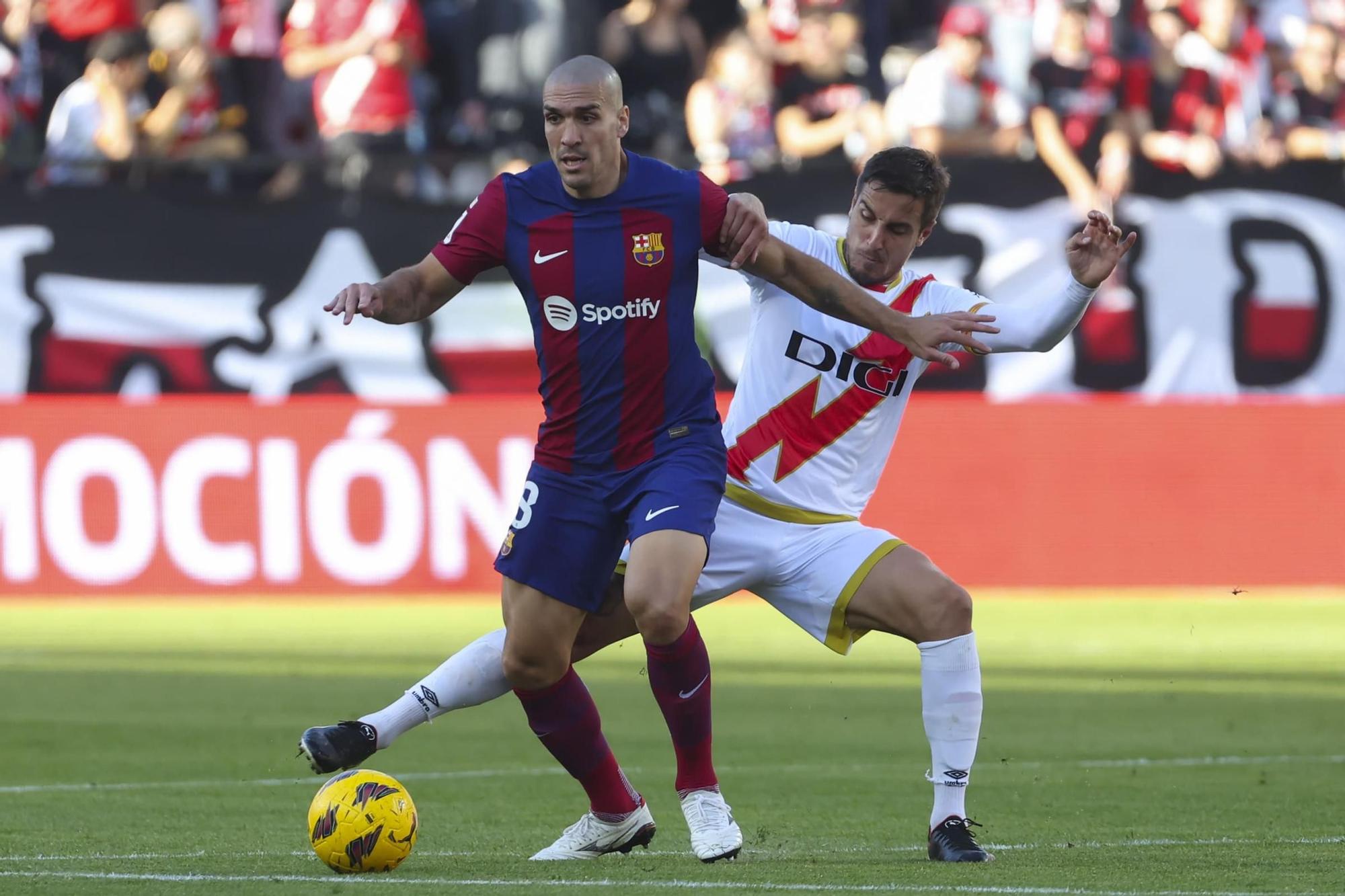 Rayo - Barcelona, en fotos