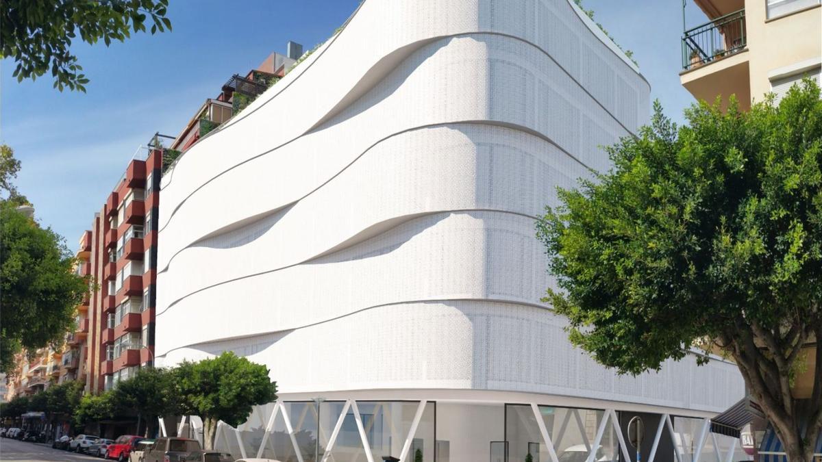 Das Vier-Sterne-Plus-Hotel HM Palma Blanc nahe der Avenidas im Zentrum der Stadt besticht durch ein außergewöhnliches Design.