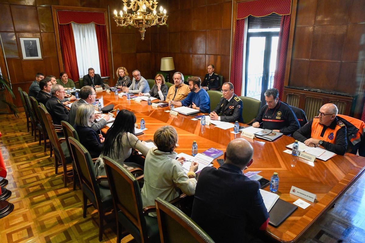 Junta Local de Seguridad de Zamora se reúne para coordinar dispositivos.