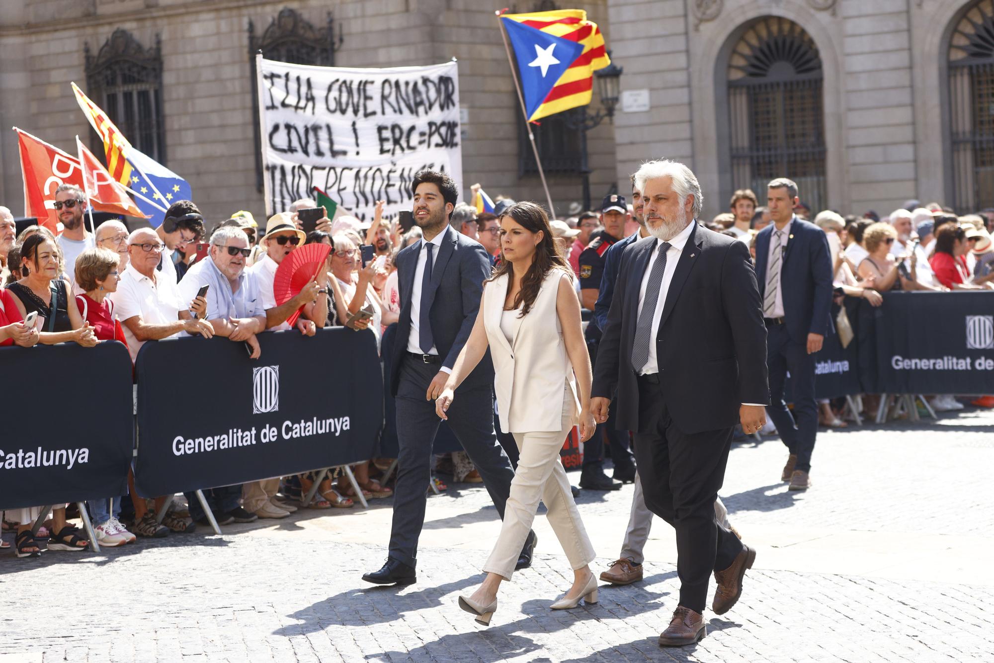 Salvador Illa sworn in as new president of Catalan Parliament