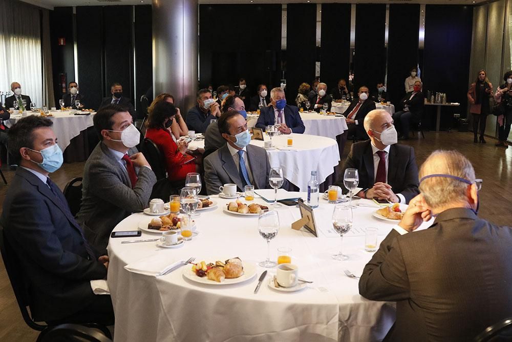 El presidente de CECO, Antonio Díaz, en los desayunos de Diario CÓRDOBA