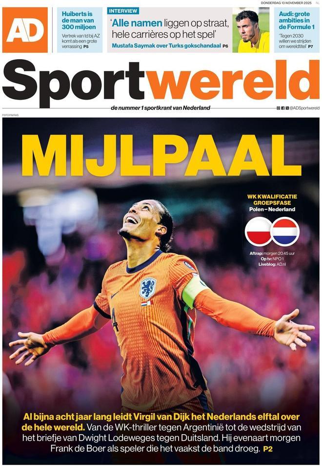 Estas son las portadas de la prensa deportiva de hoy