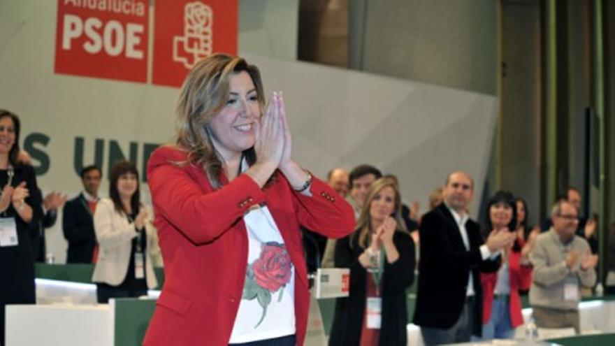 Susana Díaz, nueva secretaria general del PSOE andaluz