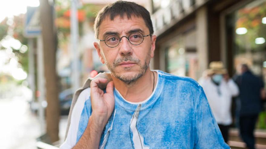 Juan Carlos Monedero presentó el jueves en Santa Cruz de Tenerife su libro El paciente cero eras tú.