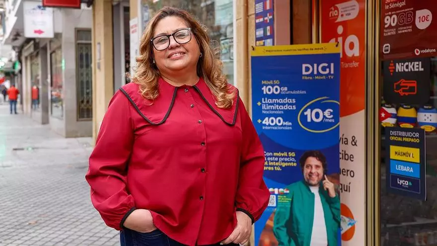 Ana Barnica, migrante de Honduras