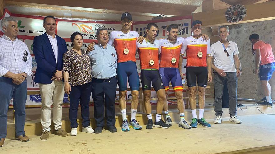 Pedro Sánchez Cidoncha ve más cerca el título de la Copa de España Master de ciclismo