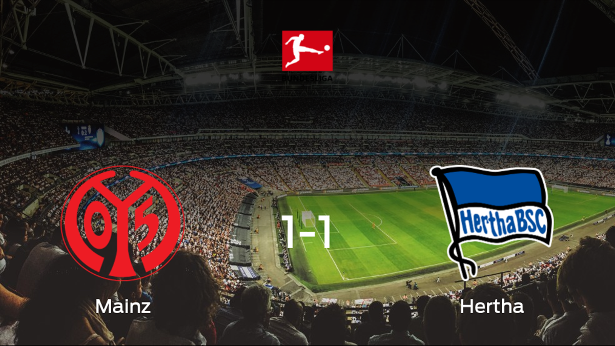 Reparto de puntos en el Opel Arena: Mainz 05 1-1 Hertha Berlín
