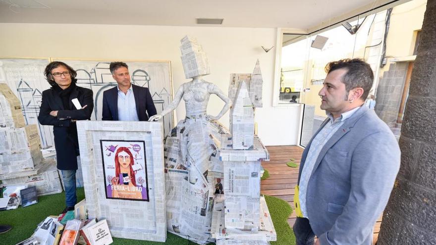 La Feria del Libro transforma San Telmo en una &#039;Ciudad de las Letras&#039; reciclable