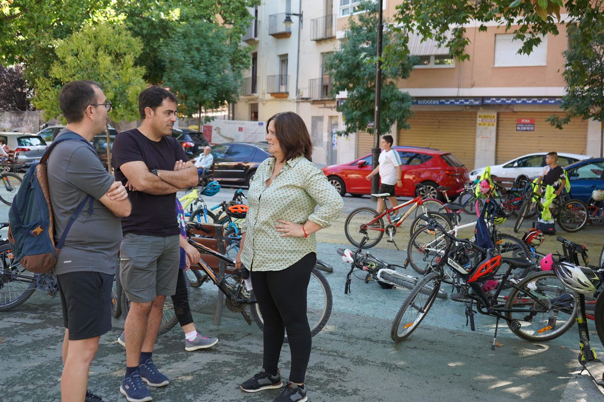 200 escolares de Ontinyent celebran el Día Mundial Sin Coches