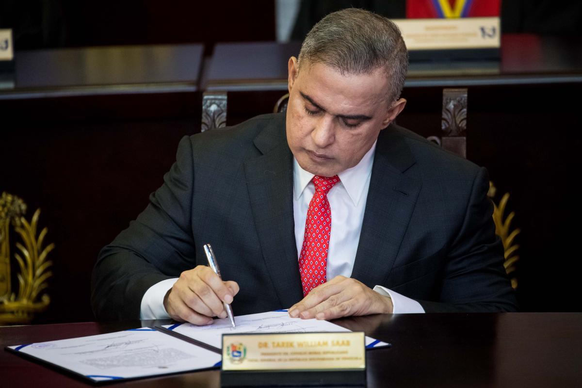 El fiscal general de Venezuela, Tarek William Saab