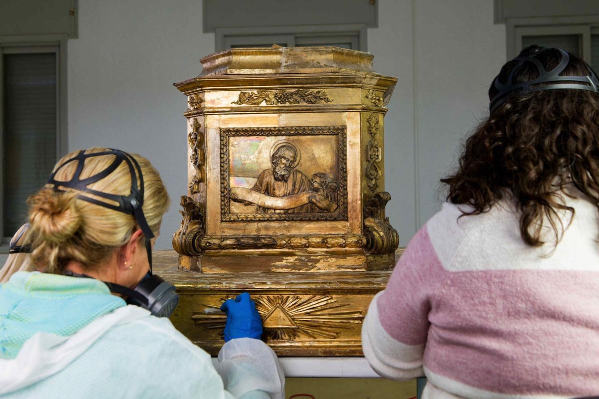 Trabajos en Penyeta Roja (Castellón) del IVCR+i. Trabajos en Penyeta Roja (Castellón) del IVCR+i.