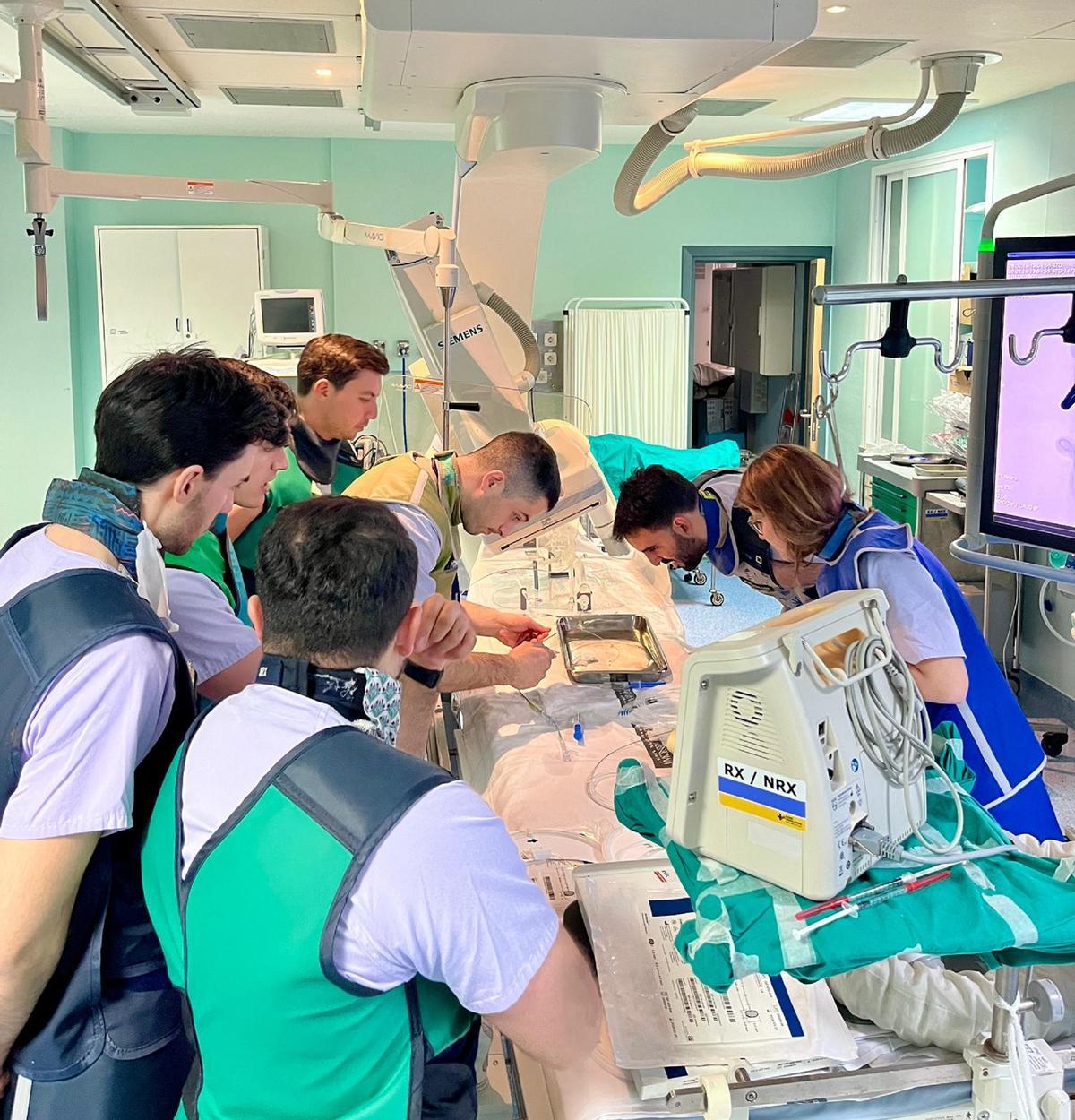 Especialistes participants, en l’Hospital d’Alacant, en les NeurOlimpíades