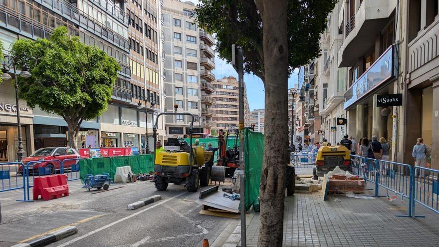 Todo listo para el  inicio de las obras en calle Colón