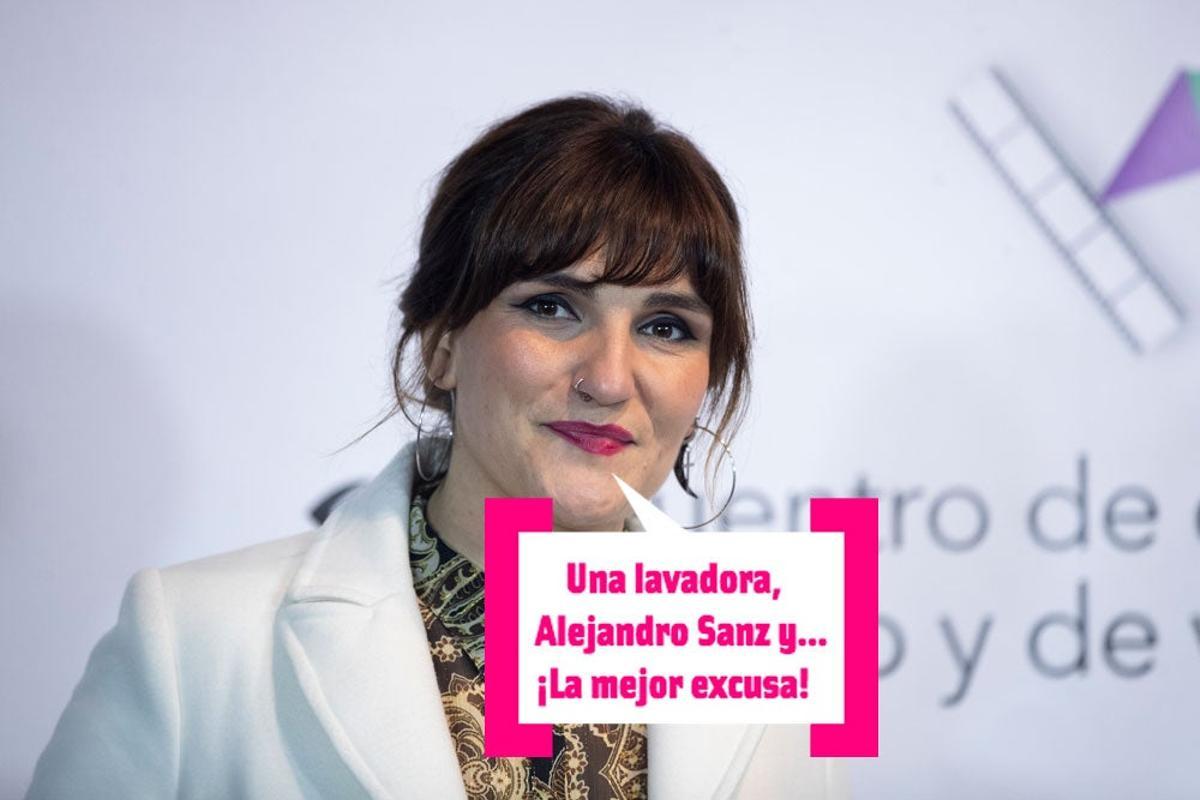Rozalén en un photocall