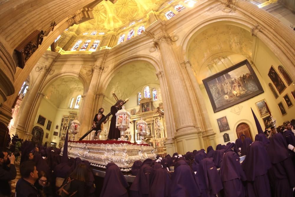 Pasión, durante su estación en la Catedral