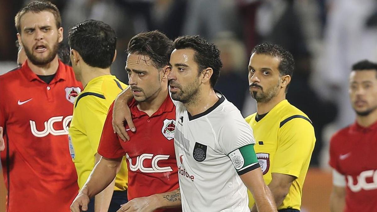 Xavi Hernández se volverán a enfrentar en la final de de la Copa del Emir de Catar