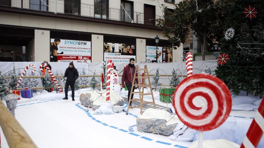 La casa de Papá Noel en Zaragoza volverá este año a la plaza del Pilar