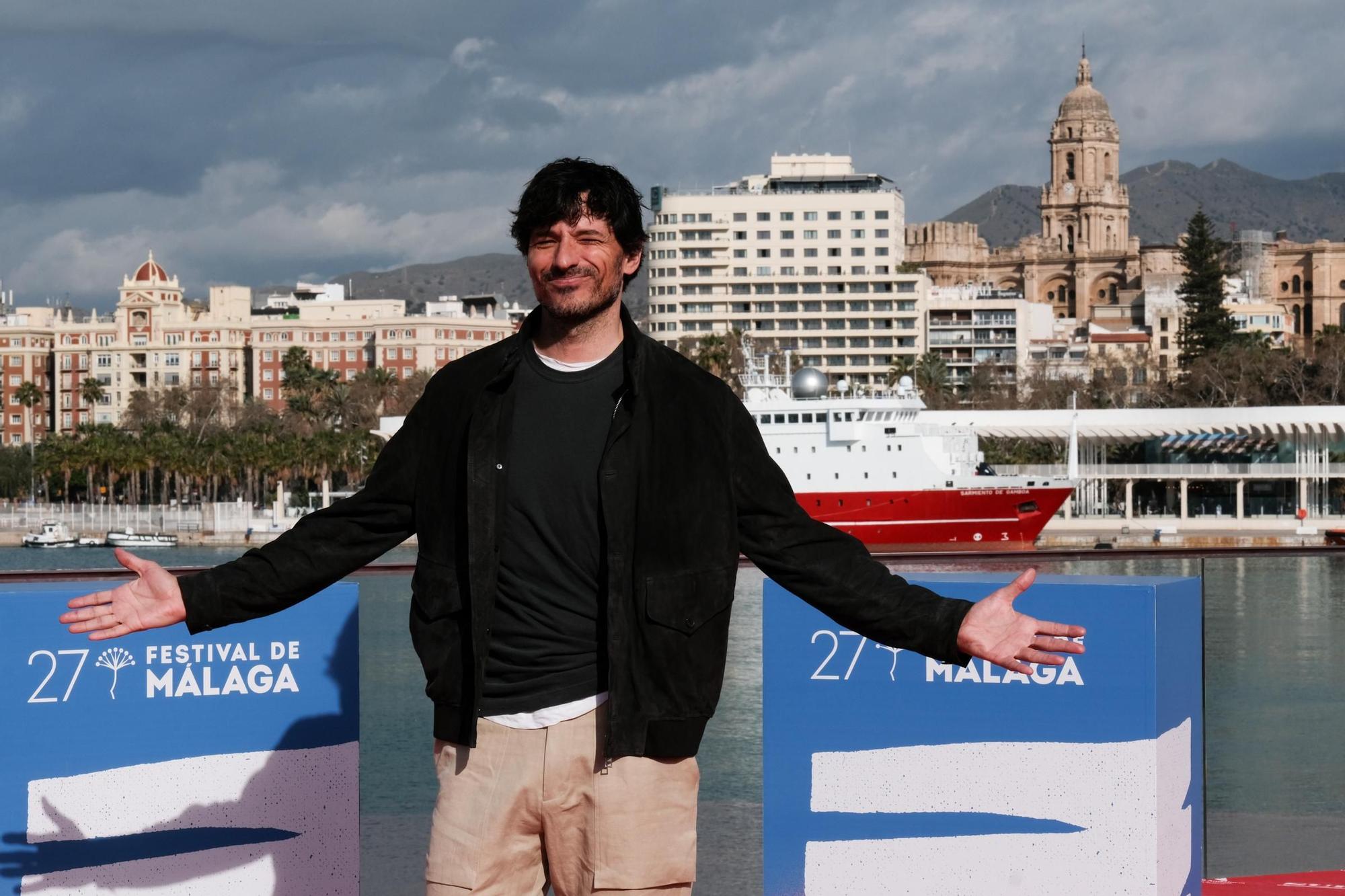 Photocall de la serie 'Eva & Nicole', en el Festival de Málaga 2024.