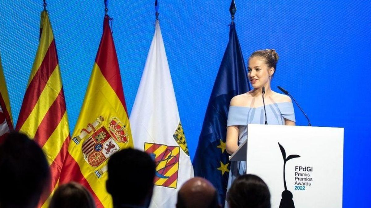 La Princesa Leonor, en los Premios Princesa de Girona.