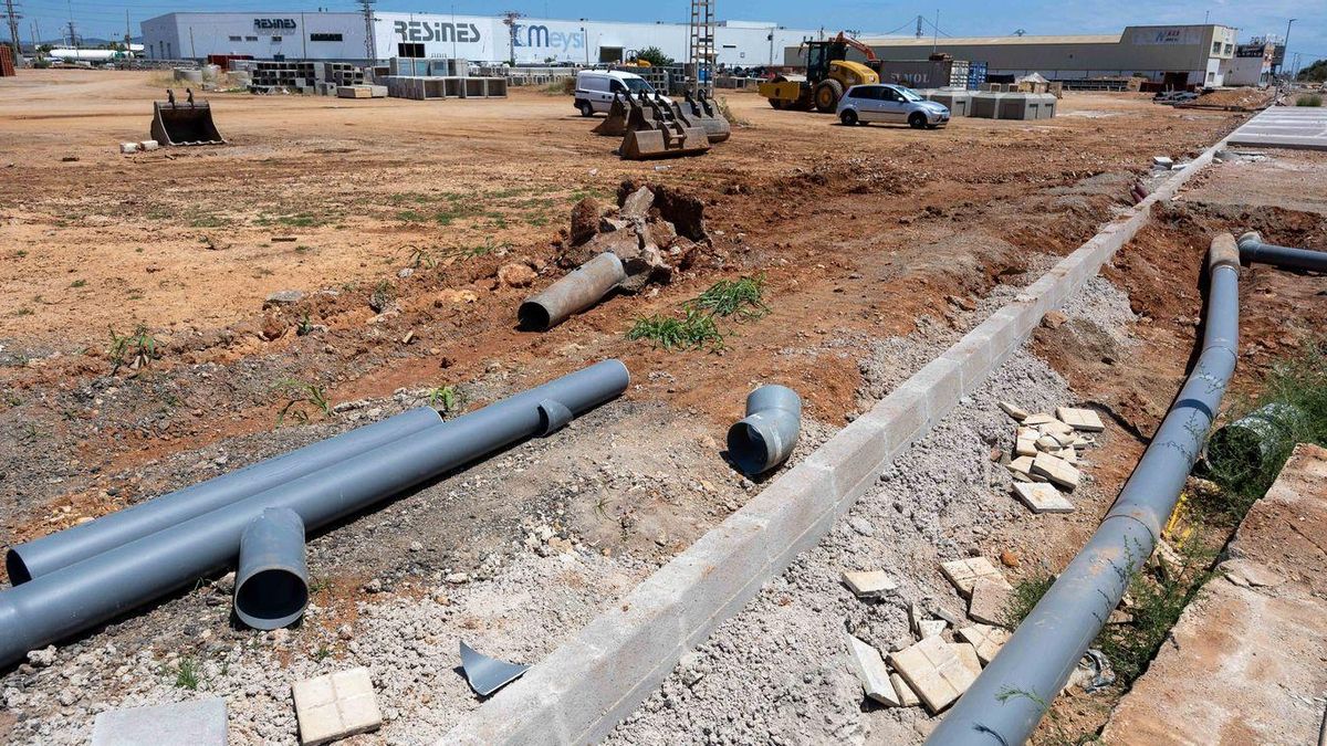 La mayor parte de las parcelas, cuya venta sale a licitación, se ubican en esta zona de la carretera de Onda.