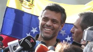 El líder opositor venezolano Leopoldo López.