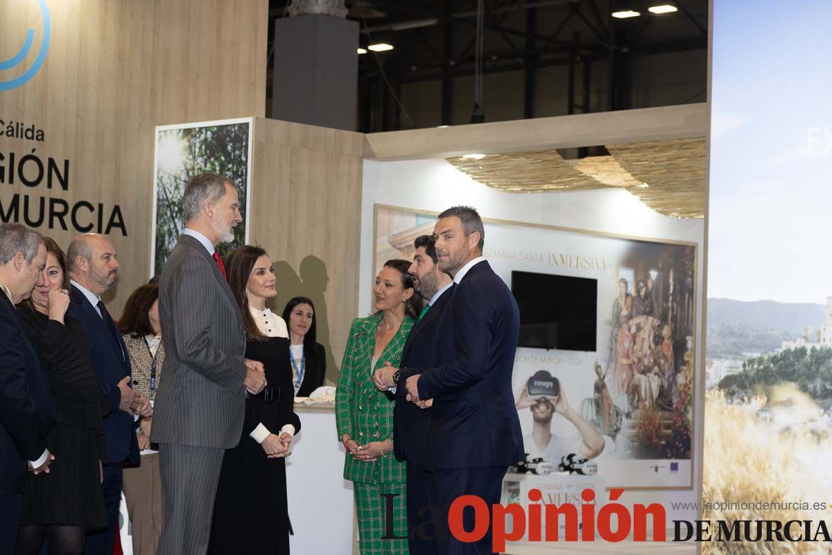 Así ha sido el primer día en el stand de la Región de Murcia en la Feria de Fitur