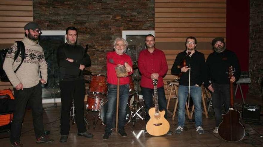 El grupo gallego de folk Brath.