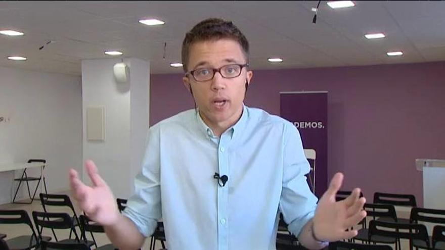 Iñigo Errejón: "El acuerdo de la indignidad"