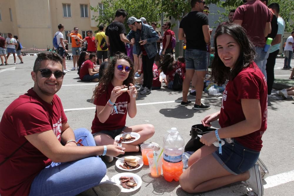 Fiesta del agua en la UPCT