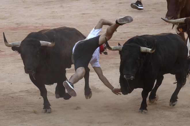 Séptimo encierro de los Sanfermines 2022