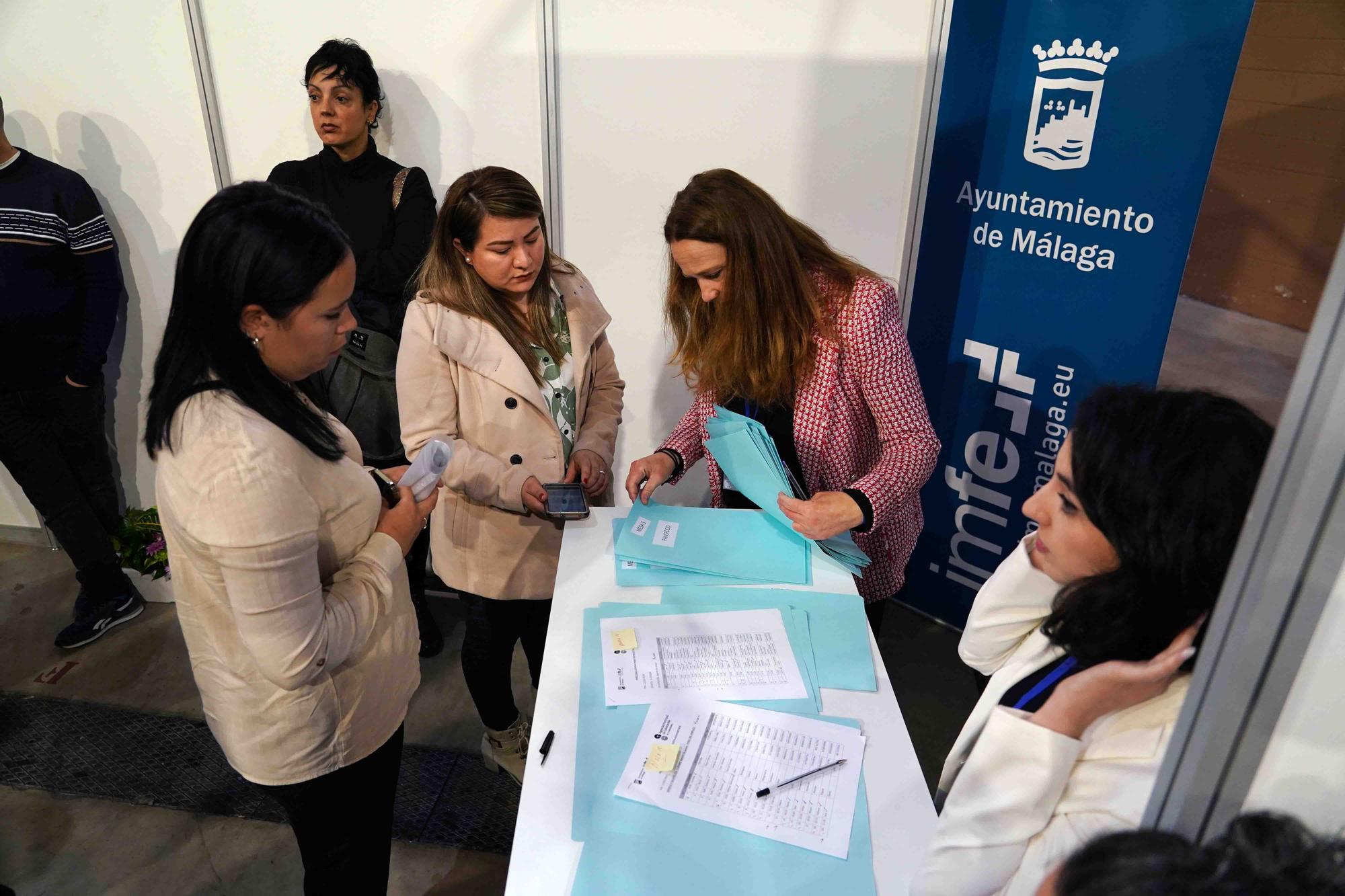 Feria de Empleo organizada por el IMFE, en el Palacio de Ferias y Congresos de la ciudad.