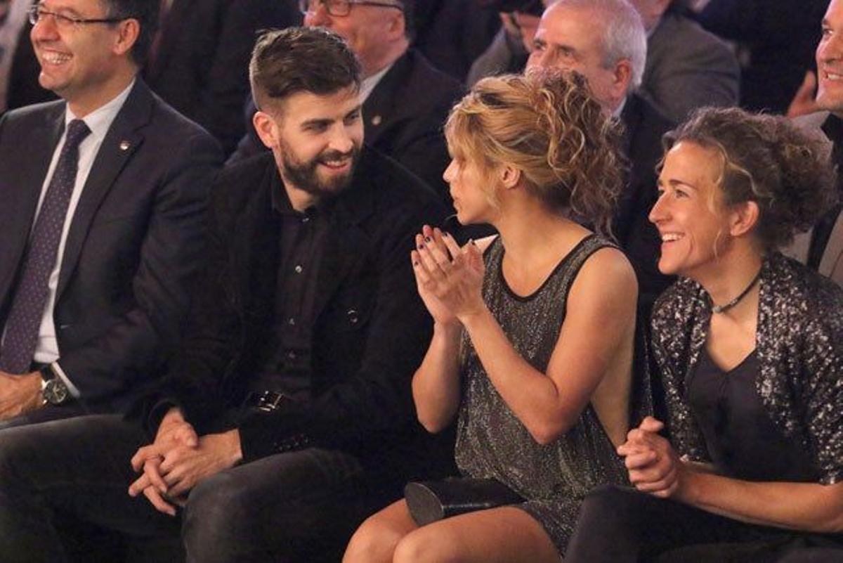 Shakira y Piqué, en la 'Festa de l'esport catalá'