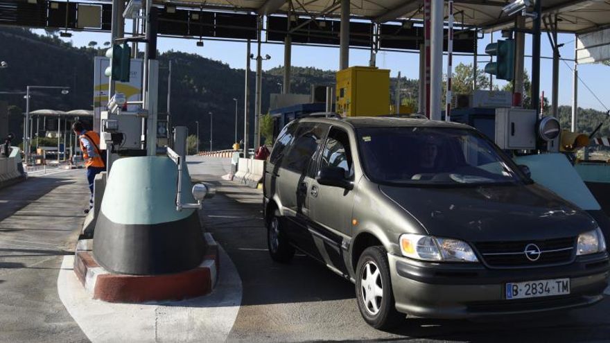 Peatge autopista Terrassa - Manresa