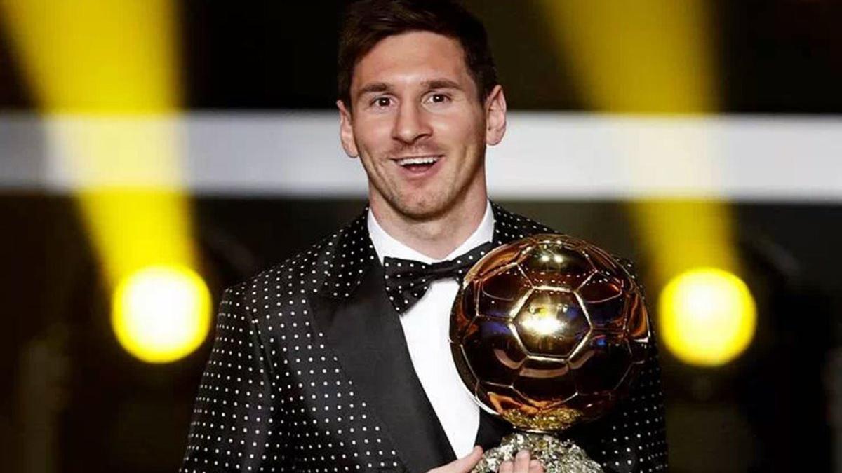 Messi logró su cuarto Balón de Oro consecutivo en 2012