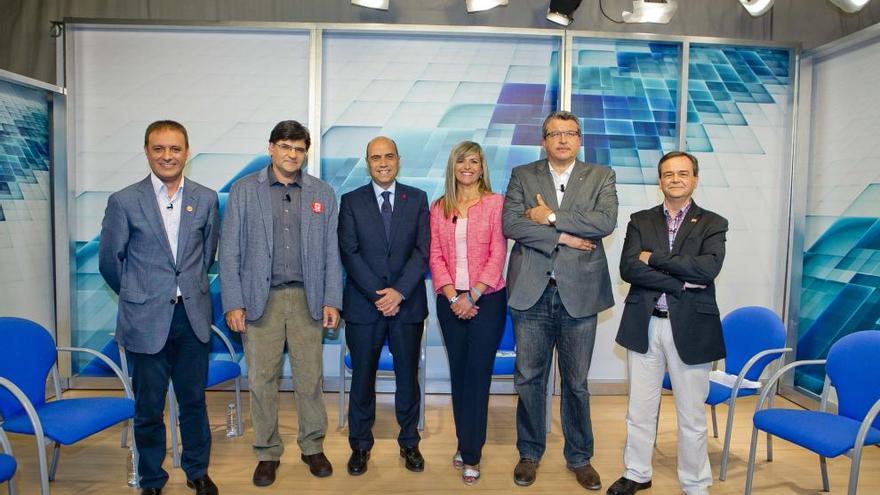 Los seis principales alcaldables, en informacióntv antes del debate