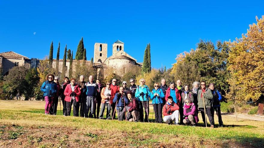 La Colla Excursionista de Vilanova del Camí fa la 11a etapa del Camí de Sant Jaume
