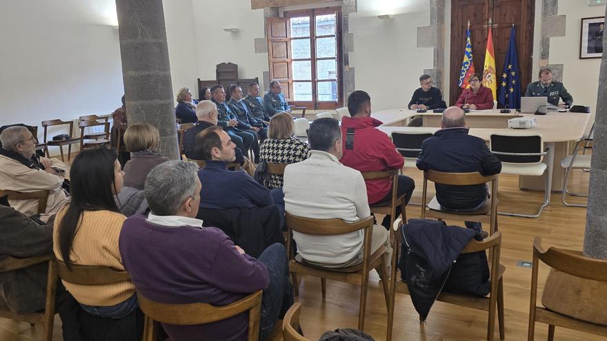 El Toro alberga la reunión comarcal del Alto Palancia sobre seguridad