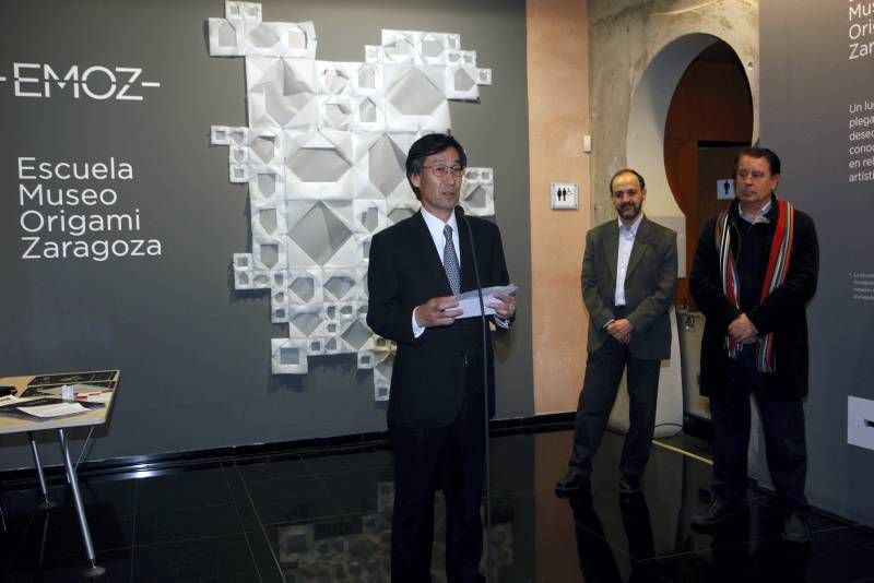 Inauguración Escuela Museo Origami de Zaragoza