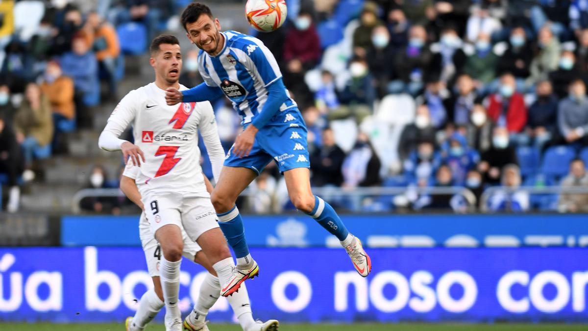 Partido del Deportivo con el Rayo Majadahonda disputado en Riazor.